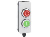 STAT CTRL GRIS B.P. VERT AFF 'l' 1NO &amp; RGE DEPASSANT 'O' 1NF 40MM
