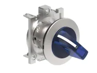 SEL. PLAT ILLUM. METAL. 3 POS. INSTABLE RETOUR GAUCHE AU CENTRE BLEU
