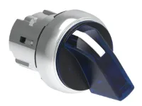 SEL. ILLUM. METAL. 3 POS. INSTABLE AU CENTRE BLEU