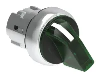 SEL. ILLUM. METAL. 3 POS. INSTABLE DROITE AU CENTRE VERT